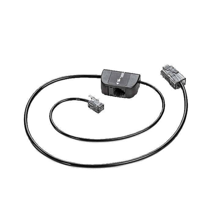 Plantronics Savi Telephone Interface Cable | 86009-01 - Headsets