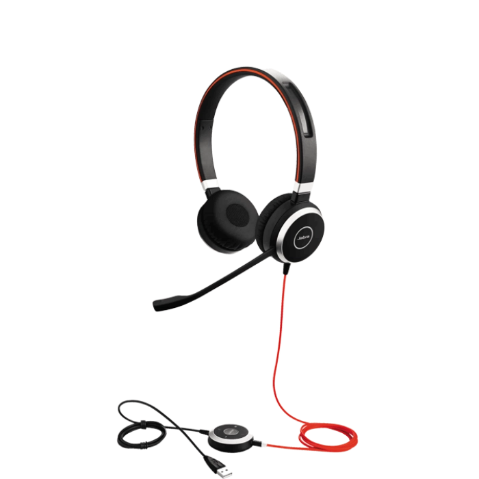 Jabra Evolve 40 MS stereo - headset - 6399-823-109 - Wired Headsets 
