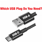 USB-A versus USB-C Plugs