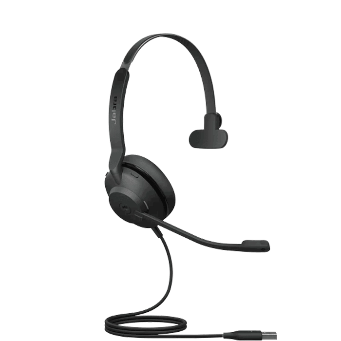 Jabra Evolve 40 UC Professional Wired Headset, Mono – Telephone Headset for  Greater Productivity, Superior Sound for Calls and Music, 3.5mm Jack/USB