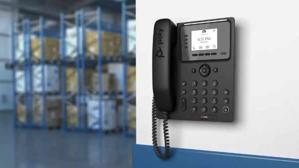 Warehouse Mounted VoIP Desk Phone