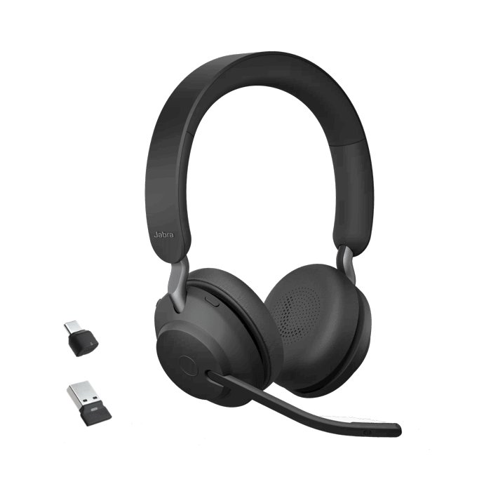 Jabra Evolve2 65 UC Stereo - Headset - on-ear - Bluetooth