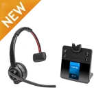 Poly Savi 8410 Office Wireless DECT Monaural Headset