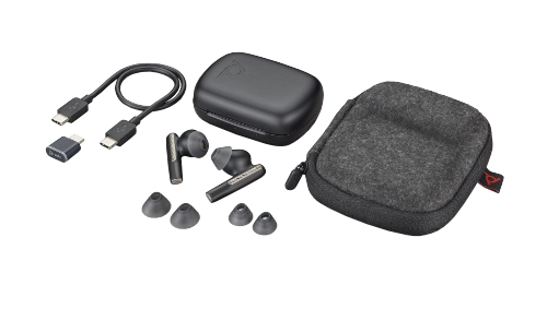 Poly Voyager Free 60 Wireless Earbuds - What's Included