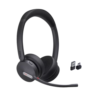 Yealink BH70 Mono Bluetooth Headset with USB-A & USB-C Adapters