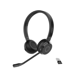 Jabra Evolve 65 TE Stereo Wireless Headset w/ Link 390a USB Dongle