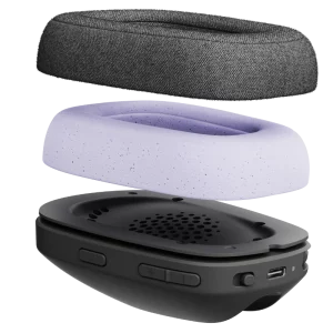 Logitech Zone Vibe Wireless Headset - Ear Cushion Explosion View